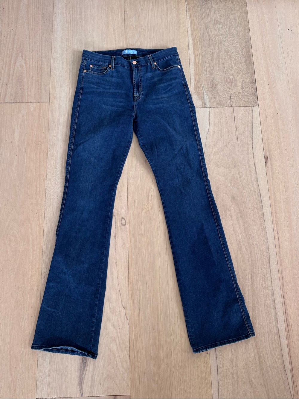 7 For All Mankind B(air) Kimmie Bootcut Jeans Dark Wash Size 32